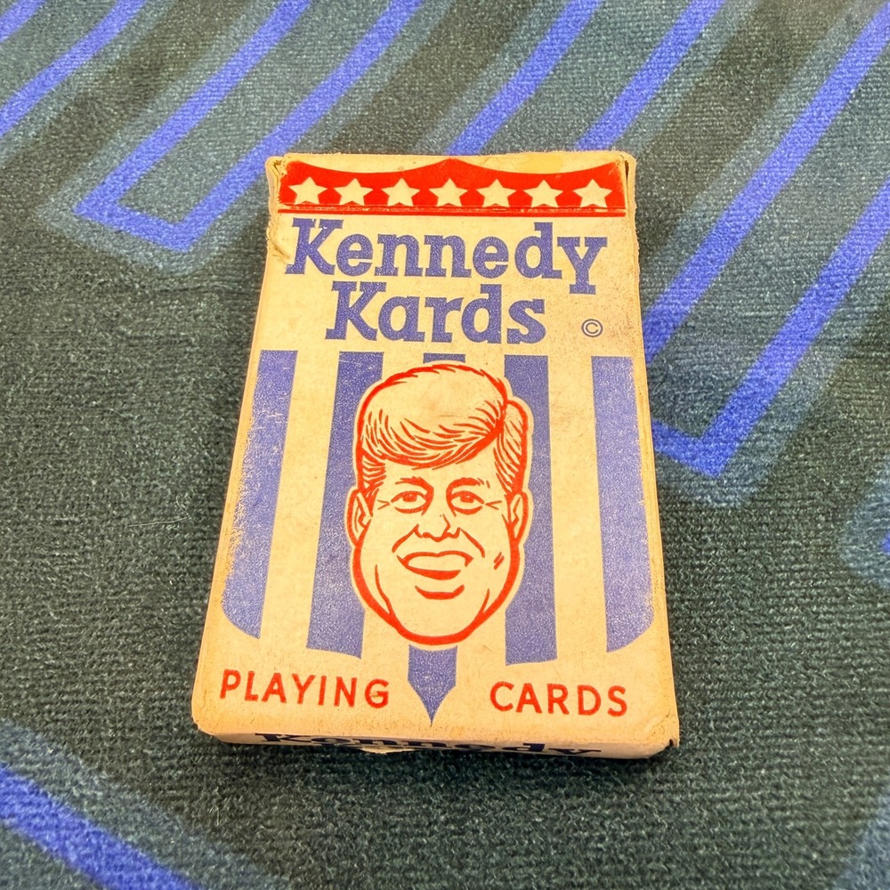 Vintage 1963 Kennedy Kards Political Satire Playing Cards Deck Humor House JFK